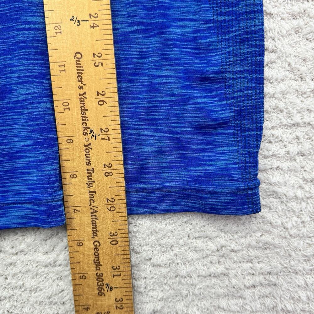 Under Armour The Seamless Tee Men's Sz M Blue Fitted Crew Neck T-Shirt Athletic - Picture 6 of 8